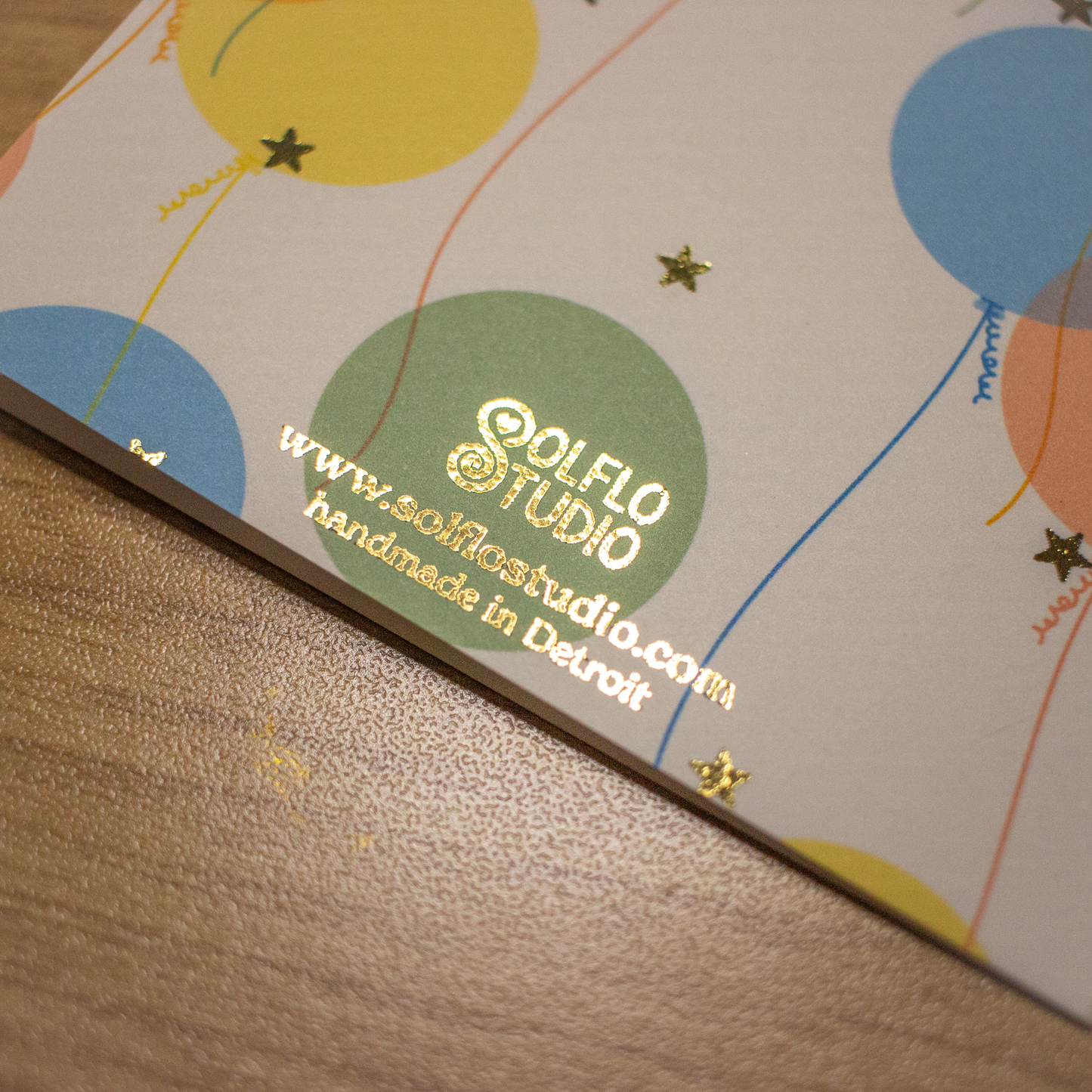 Birthday Balloons Card