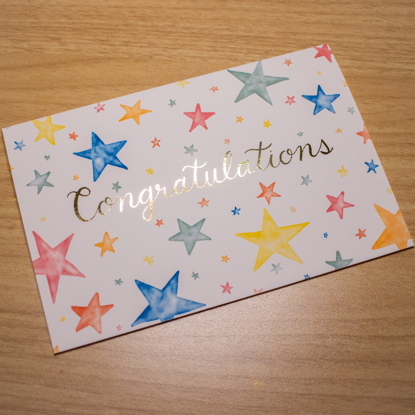 Starry Congratulations Card