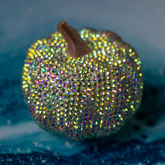 Rhinestoned Pumpkin [Project Gallery]