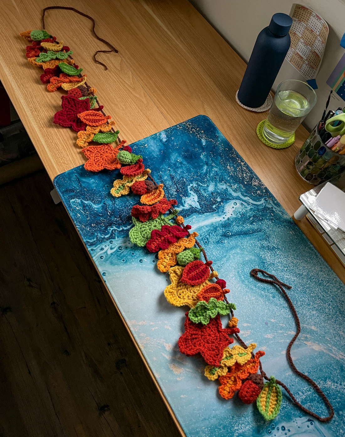 Crochet Fall Garland [Project Gallery]