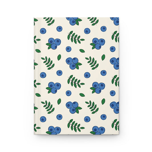 Blueberry Hardcover Journal