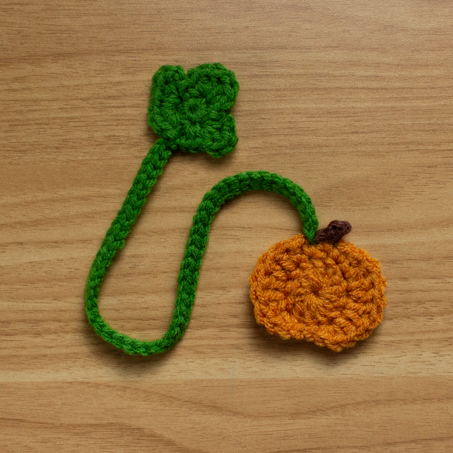 Pumpkin Leaf Bookmark