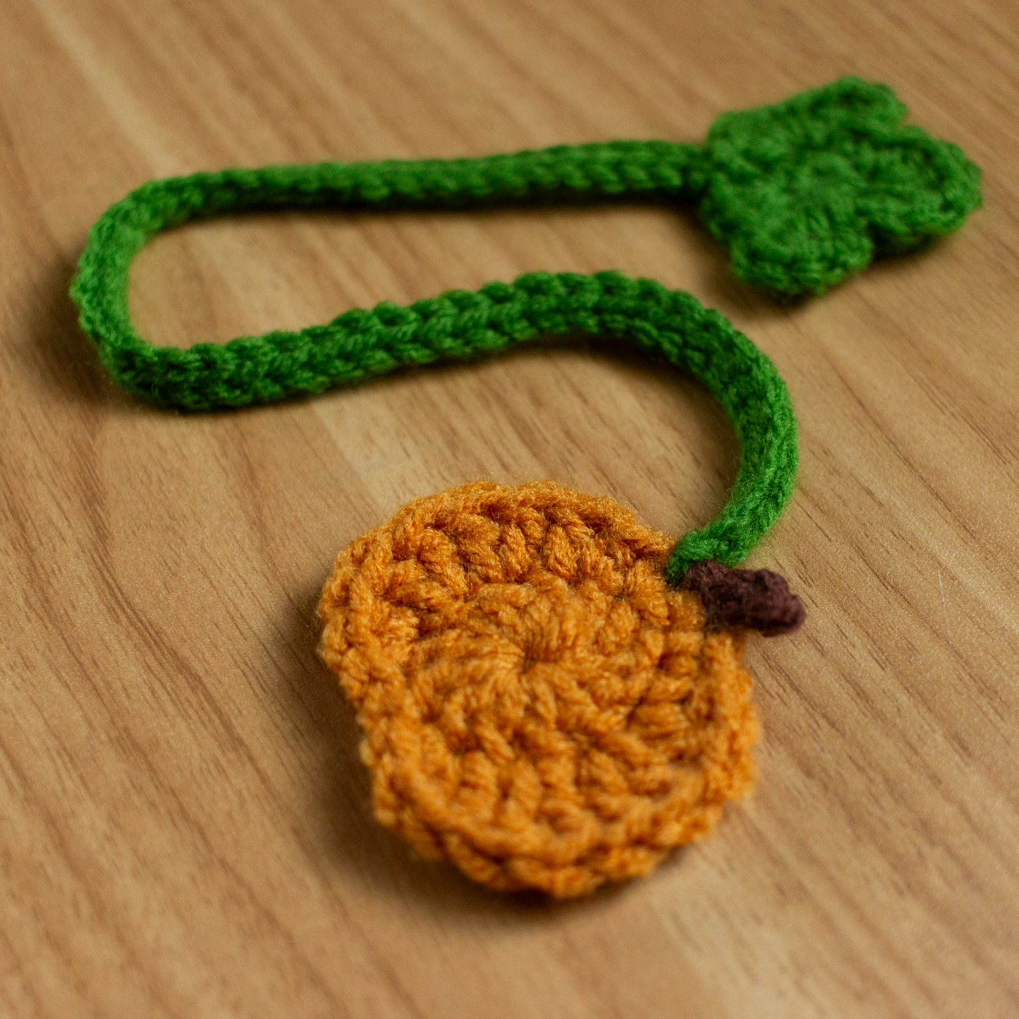Pumpkin Leaf Bookmark