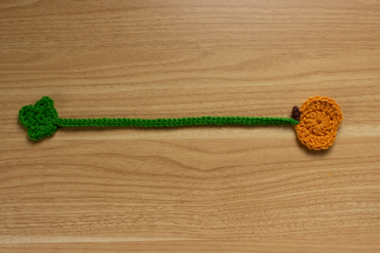 Pumpkin Leaf Bookmark