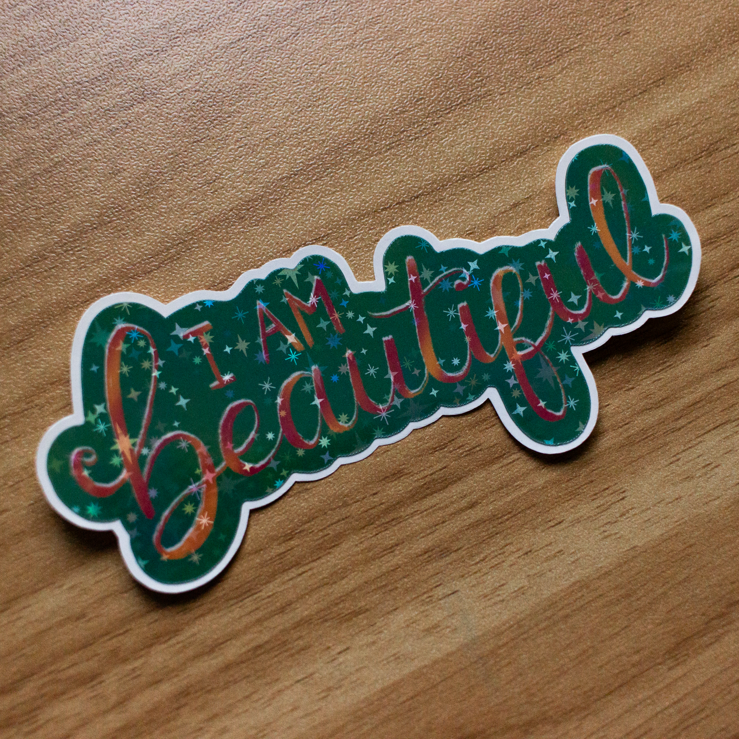 I Am Beautiful Sticker