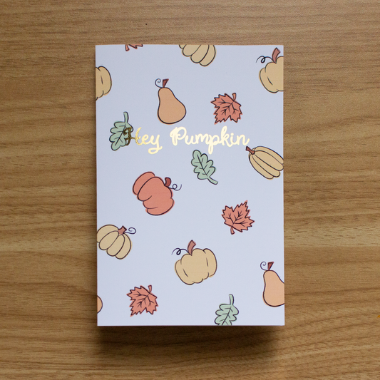 Hey Pumpkin Card