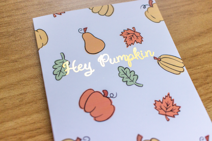 Hey Pumpkin Card