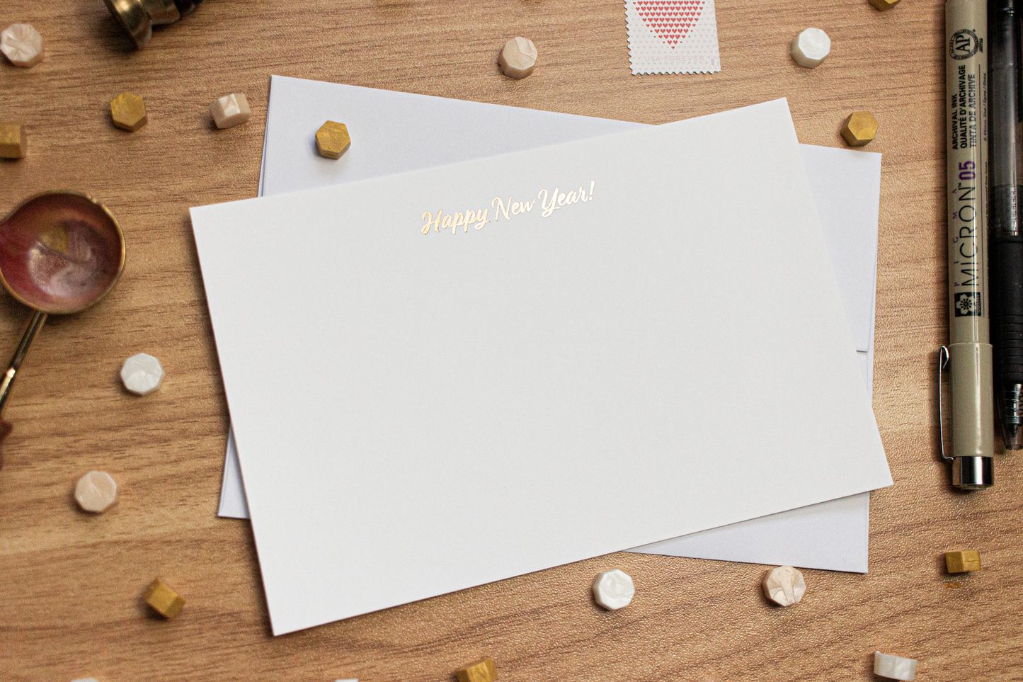 Happy New Year Notecard