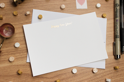 Happy New Year Notecard