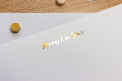 Happy New Year Notecard