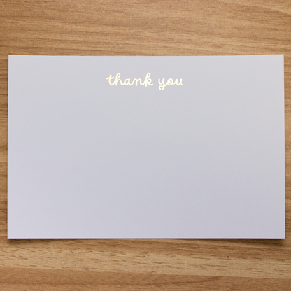 Thank You Notecard