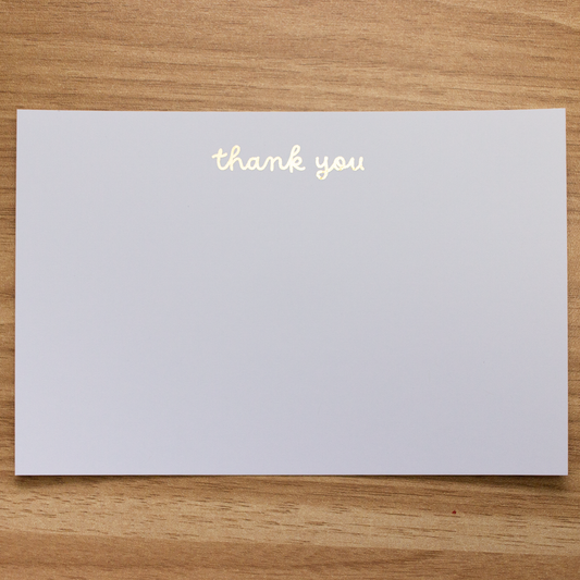 Thank You Notecard