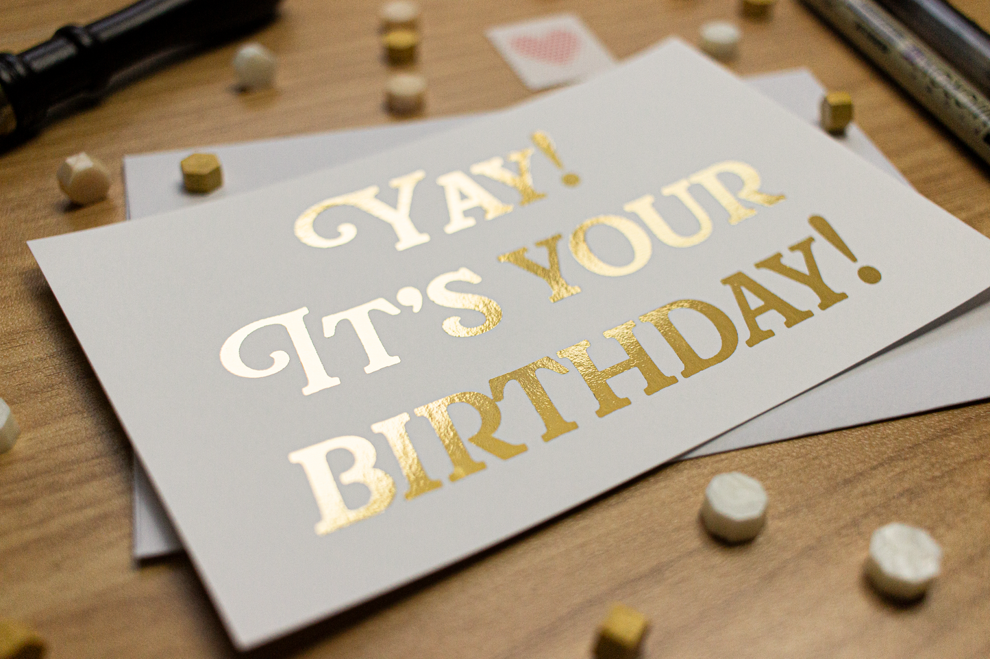 Yay Birthday Notecard