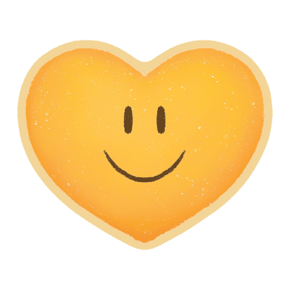Glowing Heart Sticker