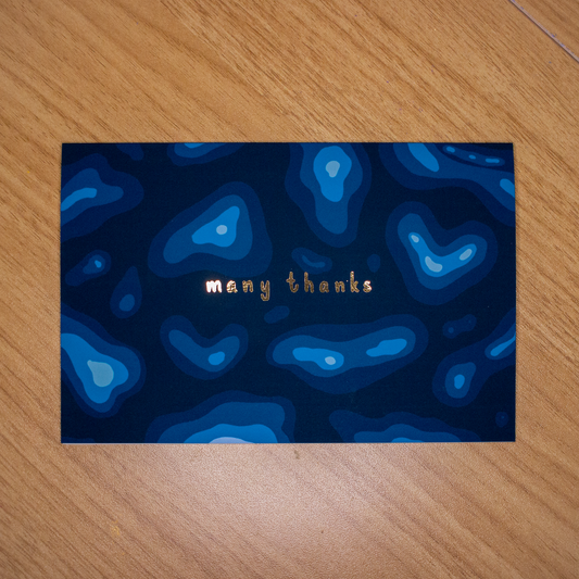Many Thanks Card