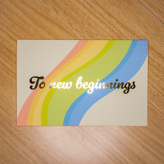 New Beginnings Card