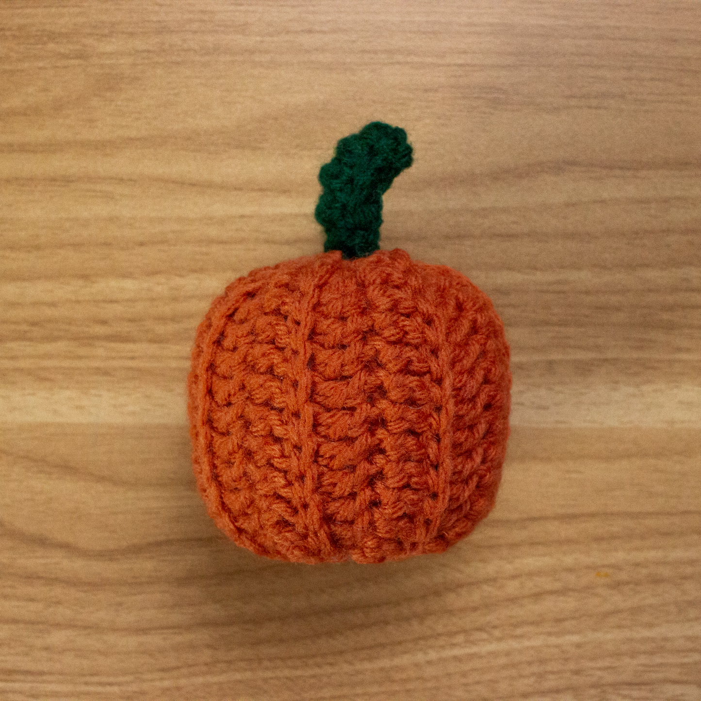 Small Crocheted Pumpkin