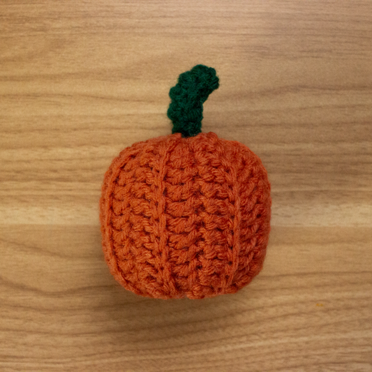 Small Crocheted Pumpkin