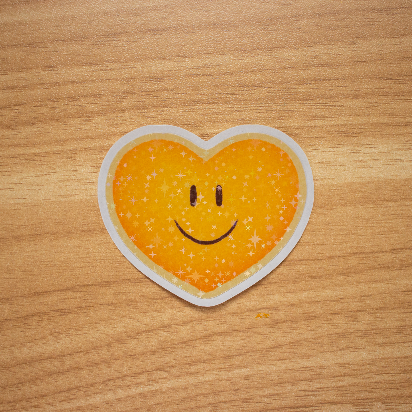 Glowing Heart Sticker