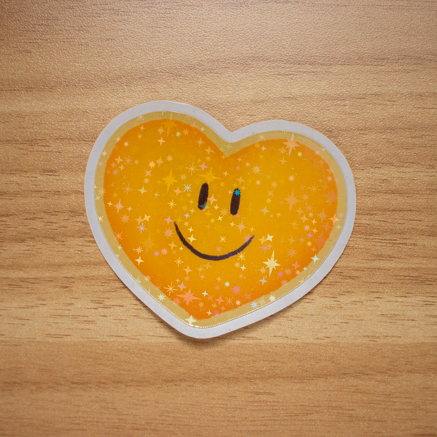 Glowing Heart Sticker